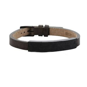 S.Oliver Jewel Men's Bracelet Leather Stainless Steel SO1020/1 - 463706