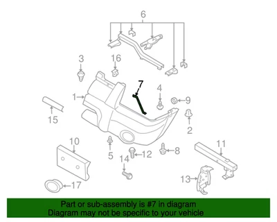 Nuevo parachoques delantero genuino Nissan Stay, inferior 622702S400 / 62270-2S400 OEM Foto 1 de 4
