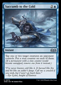 MTG NM Succumb to the Cold #72 Wilds of Eldraine - Bild 1 von 1