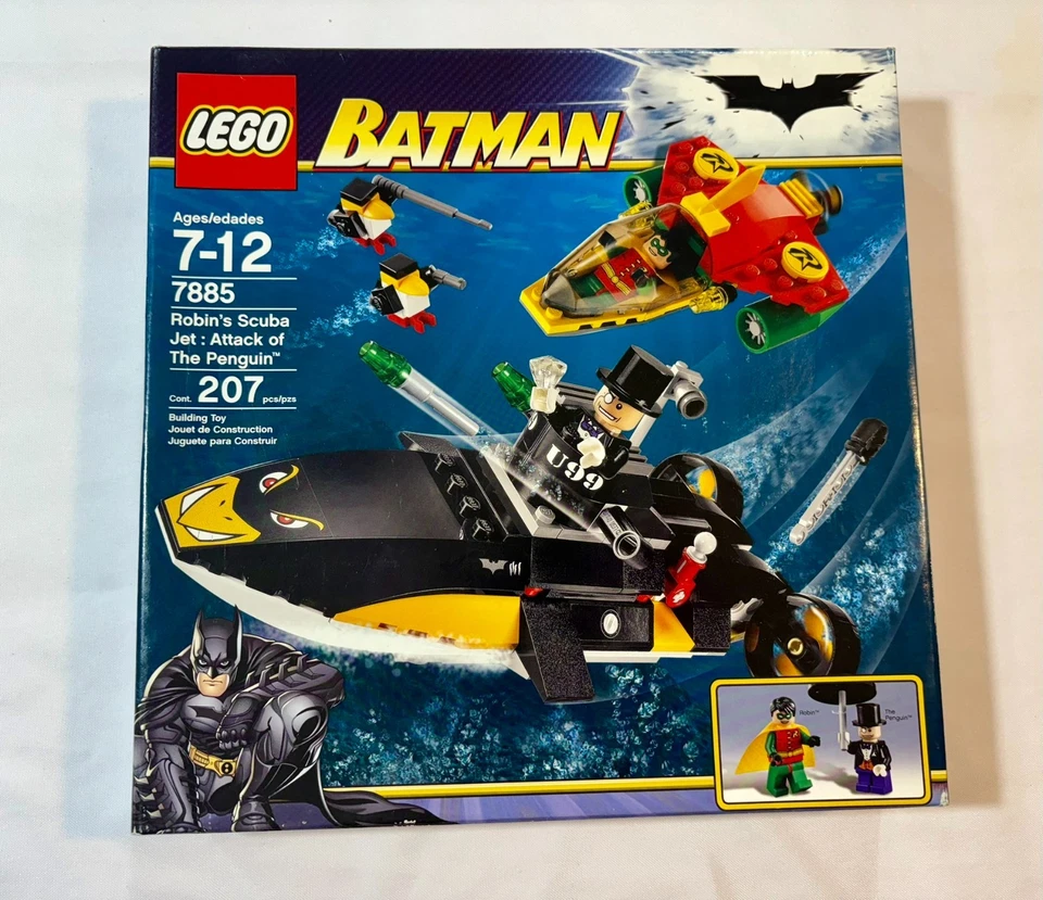 New Lego Batman 7885 Robin’s Scuba Jet New In Sealed Box 2008 - Image 1 of 4