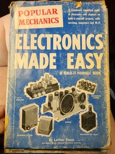 Popular Mechanics Electronics Made Easy HC/DJ 1956 Lothar Stern Army Copy - Picture 1 of 6