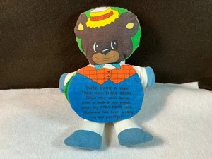 Vintage Kinder Stoff Flip Bilderbuch Puppe Dandee - Bild 1 von 7