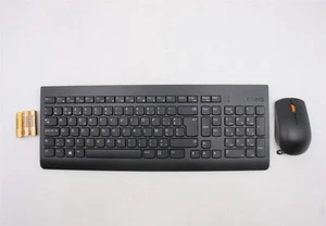 Lenovo IdeaCentre A340-24ICB A340-24IWL Wireless Keyboard Mouse Black 00XH800 - Picture 1 of 4