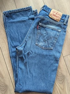 Jeans uomo Levi's 581 06 blu regolare dritto lavaggio pietra W32 L34 14 - Foto 1 di 3