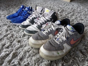 Nike Schuhpaket 3 Paare AF1 AirForce One Jordan Zoom WinFLO 2 US 9 UK 8 Gr 42.5 - Bild 1 von 11