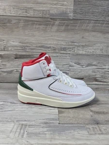 Nike Air Jordan 2 Retro GS Origins Sail White Fire DQ8562-101 Talla 5Y Zapatos - Imagen 1 de 13