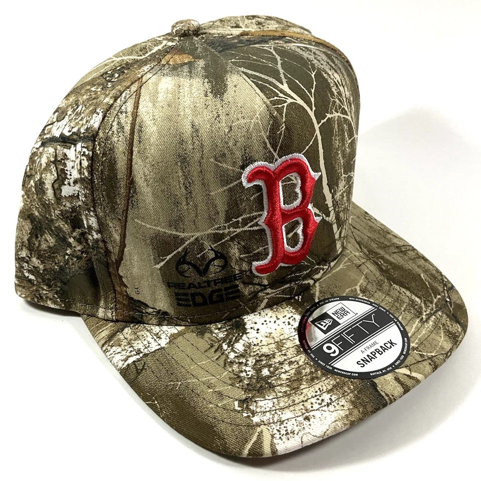 Эксклюзивная бейсболка New Era Boston Red Sox КАМУФЛЯЖ ИЗ НАСТОЯЩЕГО ДЕРЕВА 9FIFTY A-Frame - Изображение 1 из 4