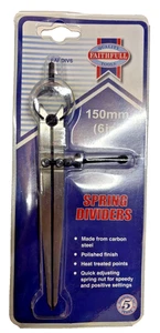 FAITHFULL SPRING DIVIDERS 150MM. 6" - Picture 1 of 1