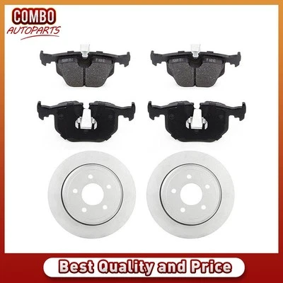 Rotores de freno traseros pastillas de freno para BMW M3 2001 2002 2003 2004 2005 2006 Foto 1 de 4