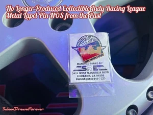 INDY RACING LEAGUE INDIANAPOLIS GOLD METAL LAPEL PIN NOS FORD CHEVY DODGE MOPAR - Bild 1 von 3