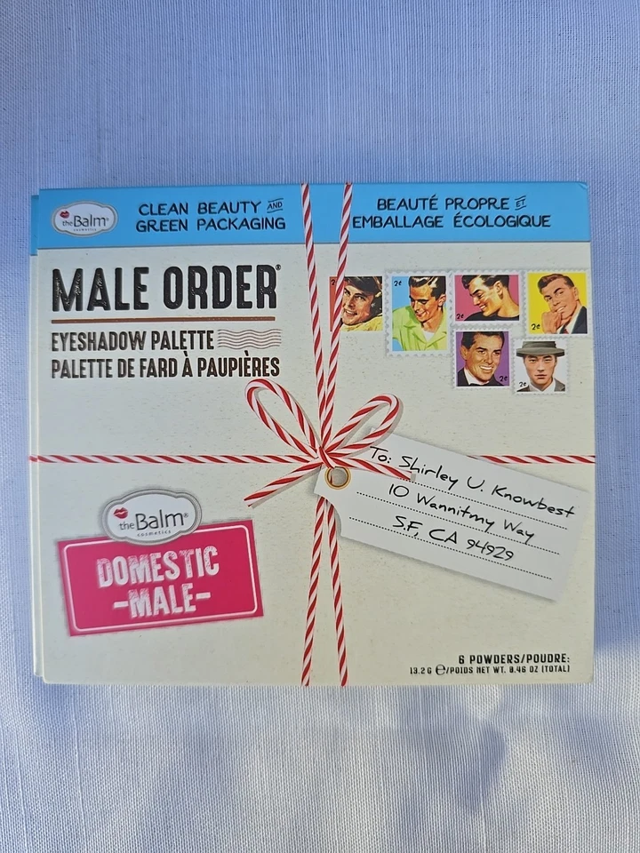 Paleta de Sombras Domésticas Masculinas da The Balm para Mulheres - Sombra de 8,4 oz - Imagem 1 de 3