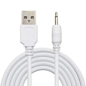 USB DC Power Adapter Charger Cable Lead For Curve Wand Massager vibrator - Picture 1 of 6