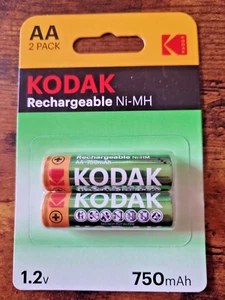AA /AAA Kodak Rechargeable Batteries 1.2v - Picture 1 of 4