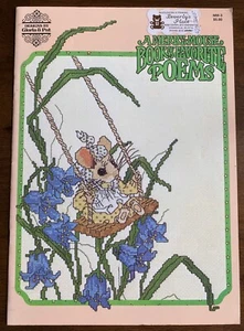 Gloria & Pat THE MERRY MOUSE BOOK OF FAVORITE POEMS Cross Stitch Pattern Book - Picture 1 of 6