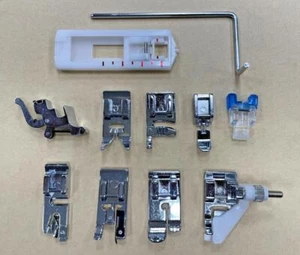 11 piece presser feet kit #5011L-C, low shank - Picture 1 of 1