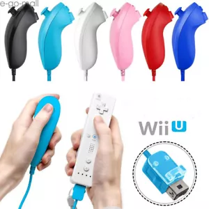 Wii Nunchuck Controller Joystick Gamepad Replacement for Nintendo Wii Remote - Picture 1 of 100