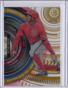 2017 Bowman High Tek Gold Rainbow #BHTVR Victor Robles Nationals /50 - Picture 1 of 1