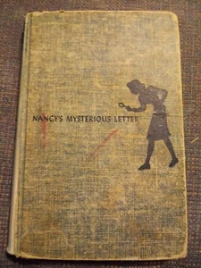 Nancy Drew #8 "THE" NANCY'S MYSTERIOUS LETTER Carolyn Keene - Picture 1 of 4