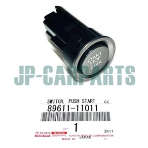 GENUINE LEXUS ENGINE PUSH START SWITCH, 89611-11011 for LC500, RX450, LX570 - Picture 1 of 4