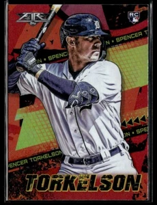 2022 Topps Fire Red Foil Spencer Torkelson Rookie Detroit Tigers #111 - Picture 1 of 2