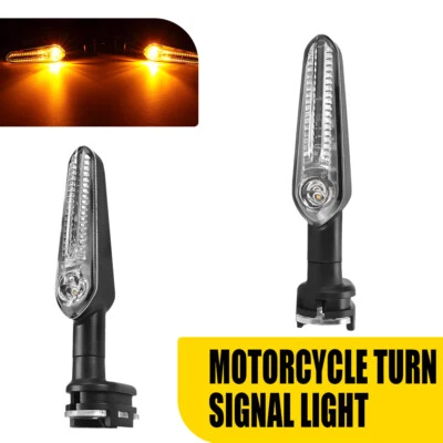 LED Turn Signals Blinker Lights For Yamaha FZ6 FZ1 FZ09 FZ07 YZF R6 R3 R1 H - Image 1 of 4