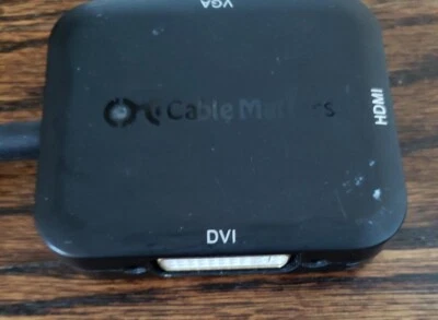 Cable Matters Connector for Microsoft Surface - DVI, HDMI, VGA Ports - Image 1 of 3
