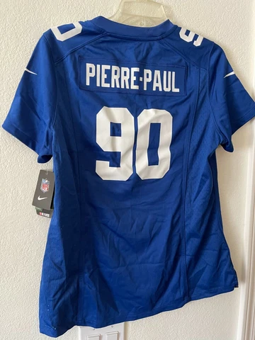 Nike NFL New York Giants Jason Pierre-Paul #90 Women On Field Jersey 469909 404 Cover