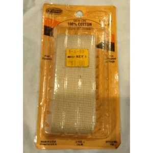 Tappeto cucito rilegatura cotone Pentapco USA 3 iarde 1,25 pollici vintage Kmart - Foto 1 di 2