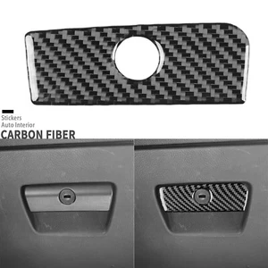 Real Carbon Fiber Co-pilot Glove Box Handle Cover For BMW 3 Series M3 E90 05-12 - Picture 1 of 23