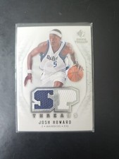 2008-09 SP Rookie Threads SP Threads Jersey/Patch Josh Howard #T-JH Patch
