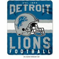 Detroit Lions Blanket 50x60 Fleece Marque Design Z157-8791868239