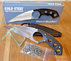 COLD STEEL POINT GUARD FIXED BLADE NECK KNIFE + CHAIN + KYDEX SHEATH IN BOX