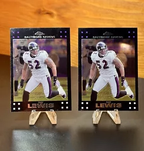 (2) 2007 Topps cromado - #TC95 Ray Lewis - Baltimore Ravens - Imagen 1 de 2
