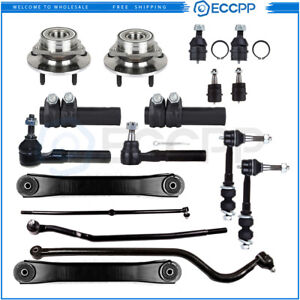 17Pieces Front Control Arm Ball Joint Tie Rod End For 2000-2001 Dodge Ram 1500