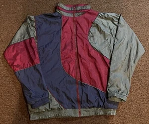 Vintage 90’s USA Olympic Full Zip Windbreaker- Men’s Size X-Large - JC Penny’s - Picture 1 of 4