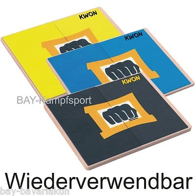 KWON Bruchtestbrett Kalyeo Wiederverwendbar leichte mittel stark Karate TKD Danr