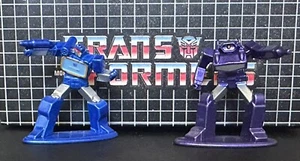 Transformers SOUNDWAVE & SHOCKWAVE 100% Diecast Metal Collectible Figures - Picture 1 of 1