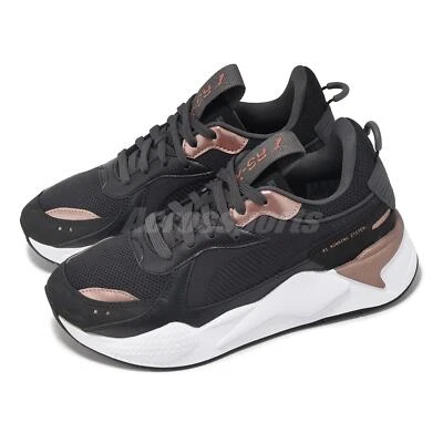 Puma RS-X Glam Wns Black White Bronze Women Casual Shoes 396393-02 - Image 1 of 4