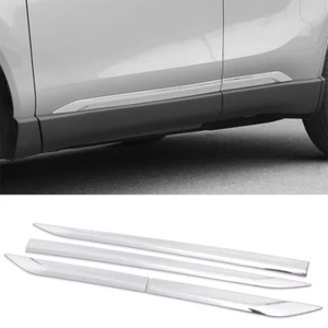 Cubierta protectora superpuesta de puerta lateral carrocería cromada para Toyota Venza 2021-2023 4 piezas - Imagen 1 de 6