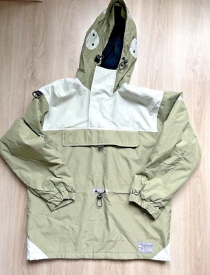 Chaqueta de Freeride No Fear XL Abrigo Superior Cremallera 1/4 Cuarto Caqui Verde Oliva Y2K Foto 1 de 4
