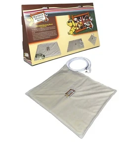 Pet Dog Cat Puppy Medium Heated Electric Vinyl Heat Pad Bed Mat Whelping Box - Picture 1 of 5