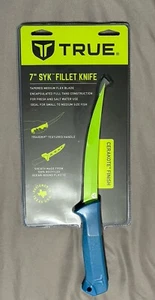 Cuchillo de filete True Syk 7” compuesto reforzado hoja espiga tierra hueca nuevo - Imagen 1 de 2