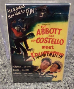 Abbot & Costello Frankenstein Movie Poster 2" x 3" Refrigerator Locker MAGNET - Picture 1 of 3