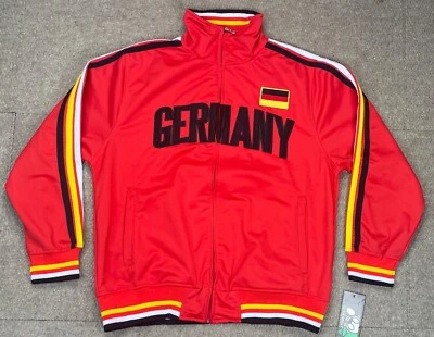 Ghast Clothing Co. Germany Men's Full Zip Multicolored Track Jacket Size Large - Image 1 of 4