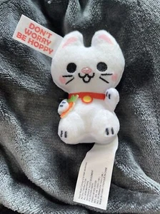 Peluche Super Happy Fortune Serie Mundial 1 **BUNNY HOP** Mini Peluche NUEVO - Imagen 1 de 3