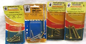 Tornillos de cabeza ovalados, tornillos de cabeza de sartén #10, #14 surtido de acero inoxidable 14 piezas C70 - Imagen 1 de 6
