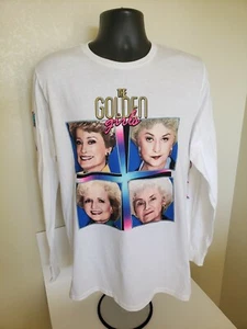 The Golden Girls Long Sleeve T-shirt Betty White NWT Size Medium - Picture 1 of 4