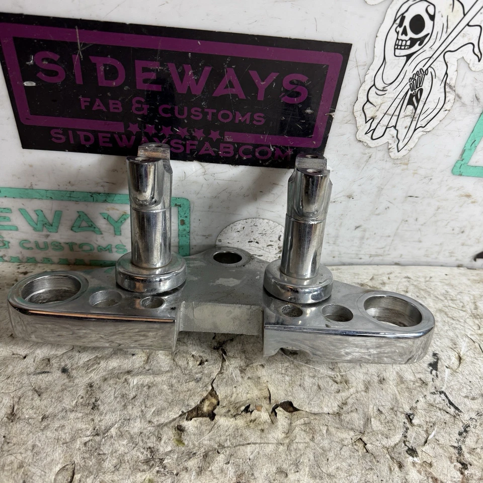 Abrazadera y elevadores triple superior para árbol Suzuki Intruder 800 750 88-91 VS800 VS750 Foto 1 de 4