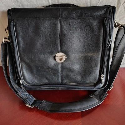 Estuche de transporte de espuma Dell equipo portátil cremallera seguro documentos y bolígrafos Foto 1 de 4