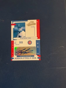 2004 Playoff Absolute Memorabilia Mark Prior Absolutely Ink Autographed Card - Picture 1 of 2